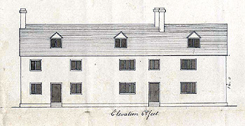 Front elevation of the parish workhouse 1790 [W2/17]